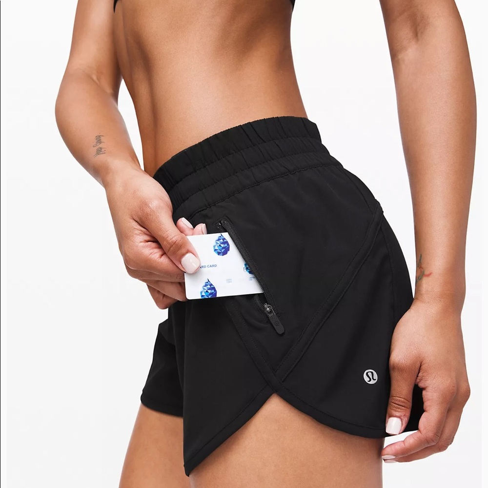 Lululemon Black Running Shorts